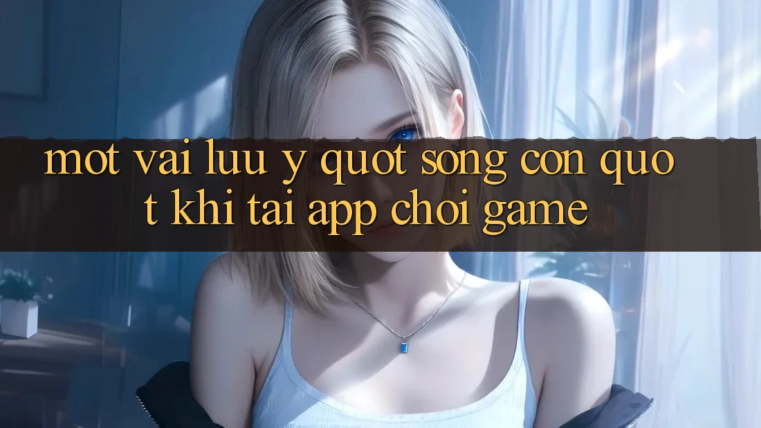 Một vài lưu ý " sống còn" khi tải app chơi game Một vài lưu ý " sống còn" khi tải app chơi game