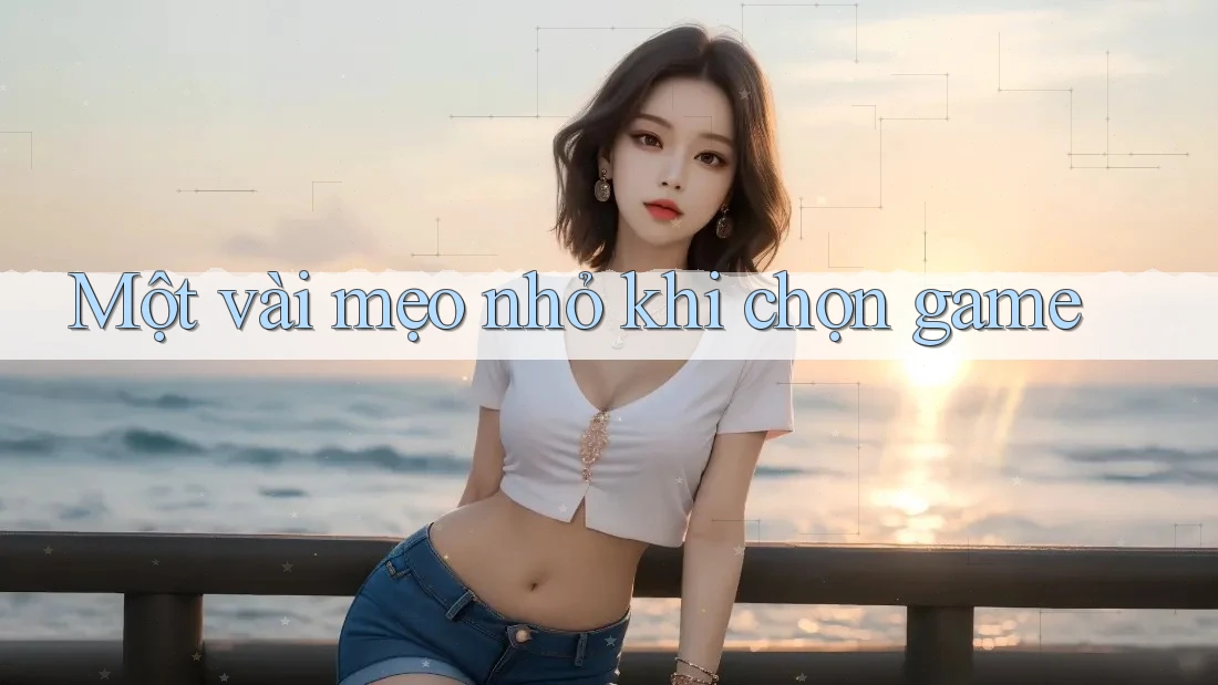 Một vài mẹo nhỏ khi chọn game