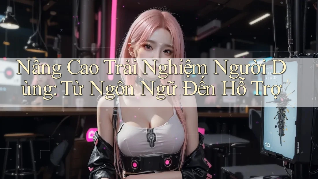 Nâng Cao Trải Nghiệm Người Dùng: Từ Ngôn Ngữ Đến Hỗ Trợ