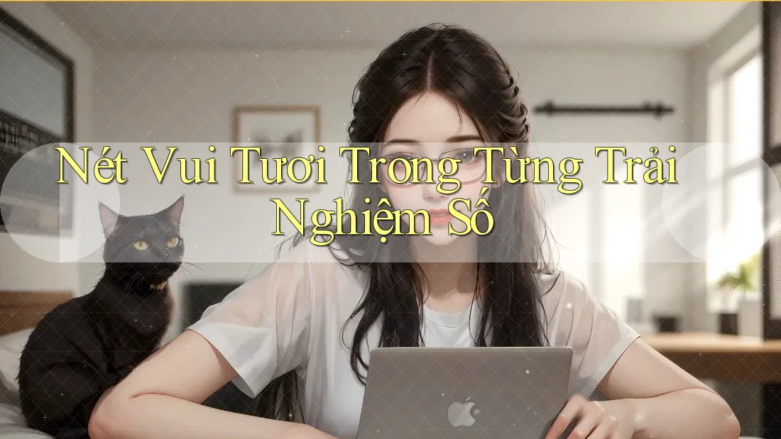 Nét Vui Tươi Trong Từng Trải Nghiệm Số