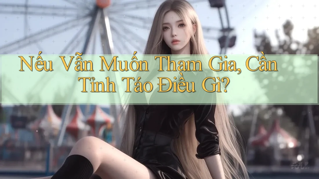 Nếu Vẫn Muốn Tham Gia, Cần Tỉnh Táo Điều Gì? Nếu Vẫn Muốn Tham Gia, Cần Tỉnh Táo Điều Gì?