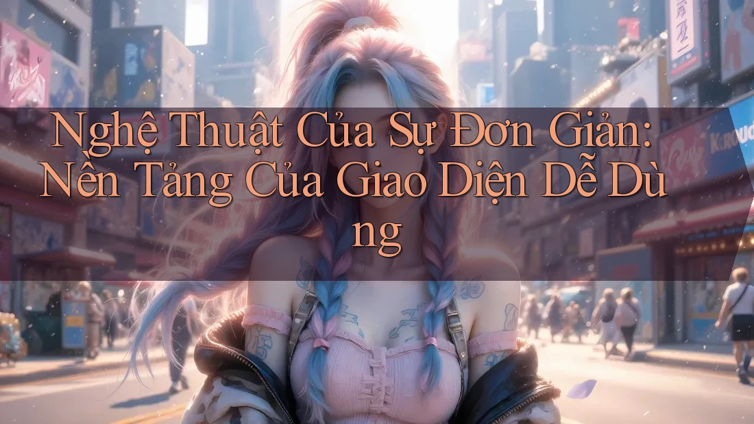 Nghệ Thuật Của Sự Đơn Giản: Nền Tảng Của Giao Diện Dễ Dùng