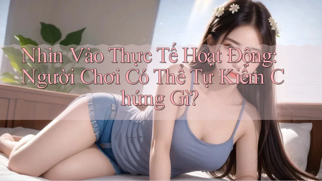 Nhìn Vào Thực Tế Hoạt Động: Người Chơi Có Thể Tự Kiểm Chứng Gì? Nhìn Vào Thực Tế Hoạt Động: Người Chơi Có Thể Tự Kiểm Chứng Gì?