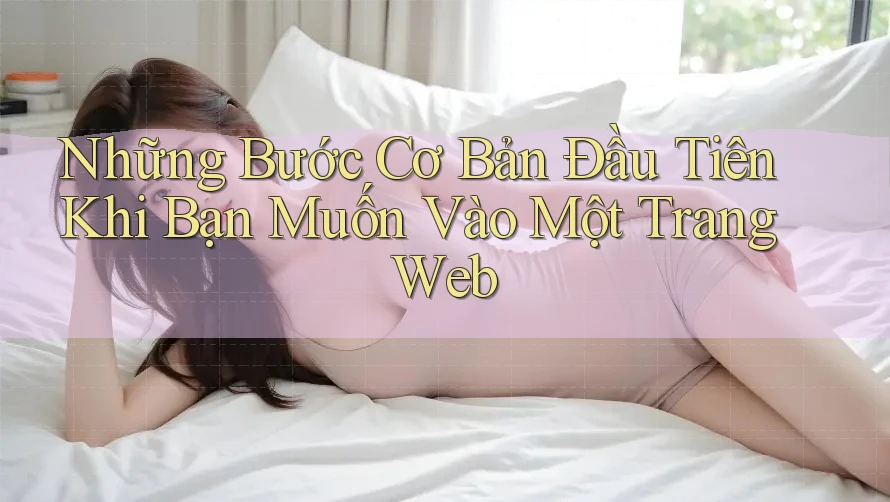 Những Bước Cơ Bản Đầu Tiên Khi Bạn Muốn Vào Một Trang Web