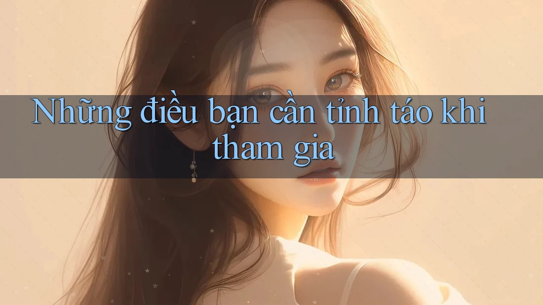 Những điều bạn cần tỉnh táo khi tham gia Những điều bạn cần tỉnh táo khi tham gia