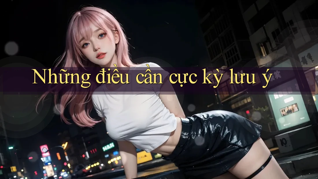 Những điều cần cực kỳ lưu ý