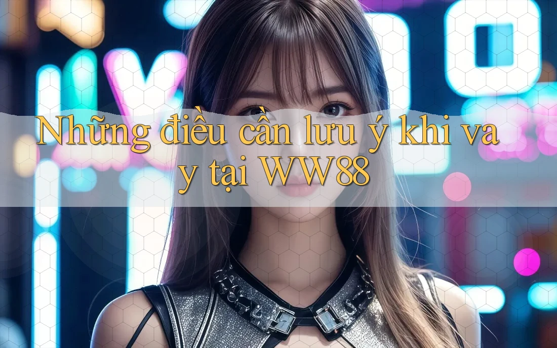 Những điều cần lưu ý khi vay tại WW88