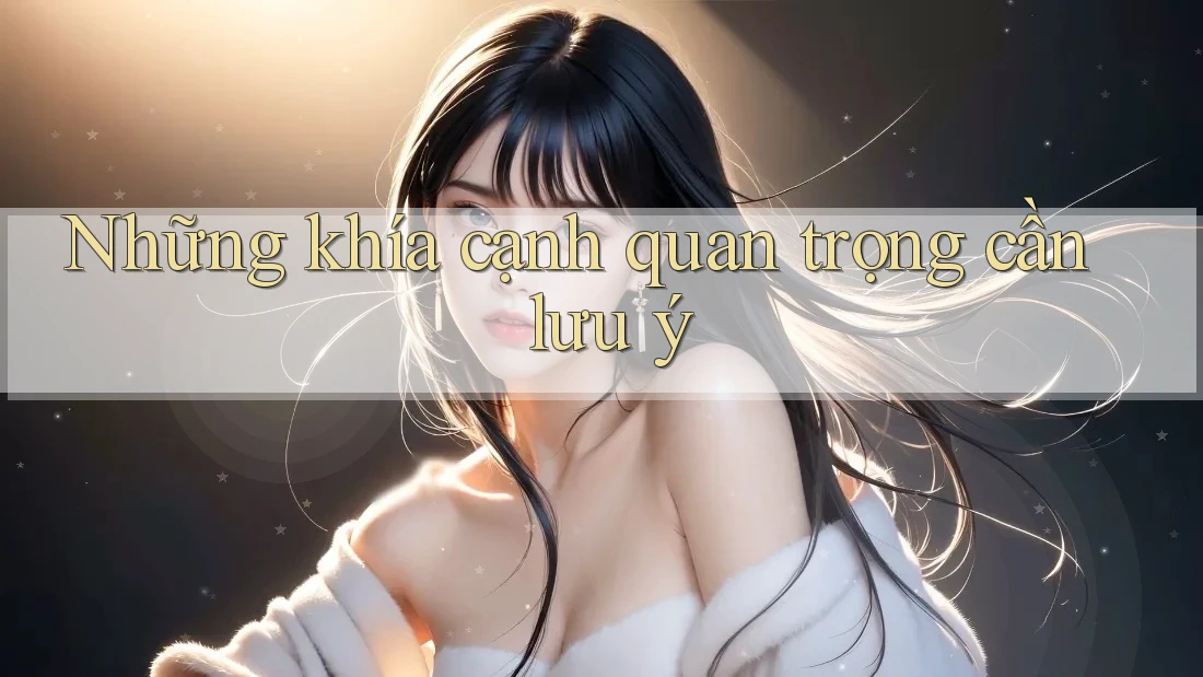 Những khía cạnh quan trọng cần lưu ý