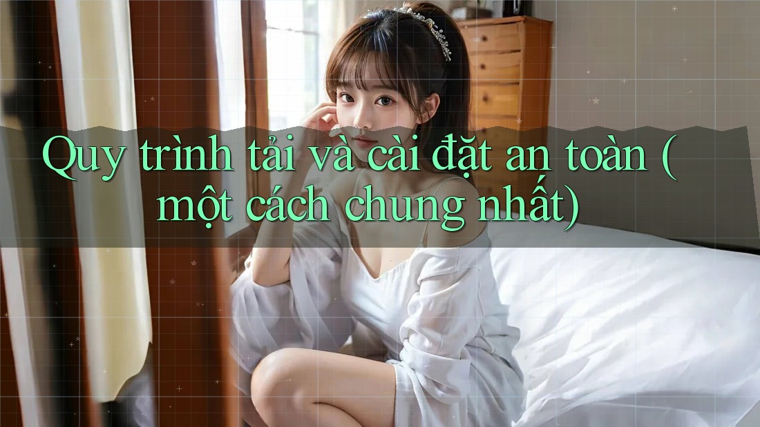 Quy trình tải và cài đặt an toàn (một cách chung nhất)
