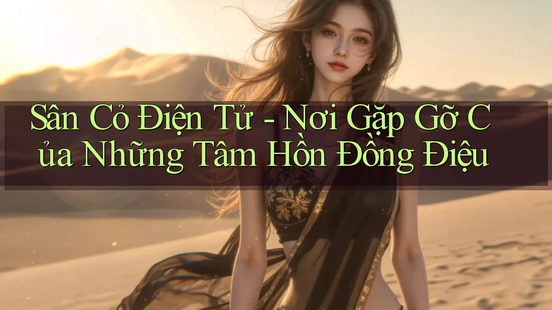 Sân Cỏ Điện Tử - Nơi Gặp Gỡ Của Những Tâm Hồn Đồng Điệu