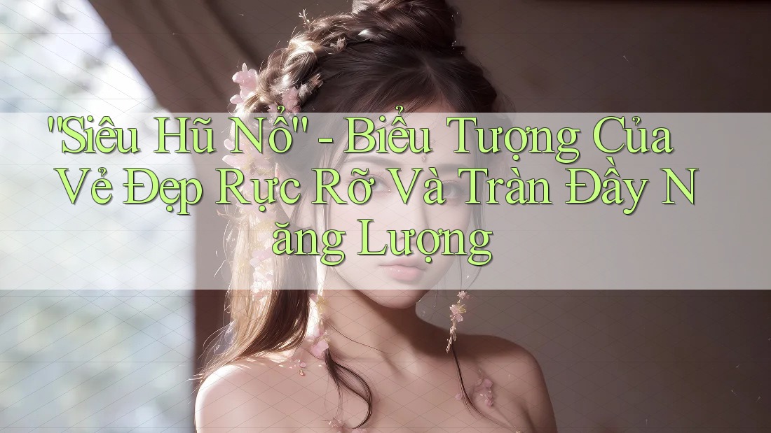 “Siêu Hũ Nổ” - Biểu Tượng Của Vẻ Đẹp Rực Rỡ Và Tràn Đầy Năng Lượng “Siêu Hũ Nổ” - Biểu Tượng Của Vẻ Đẹp Rực Rỡ Và Tràn Đầy Năng Lượng