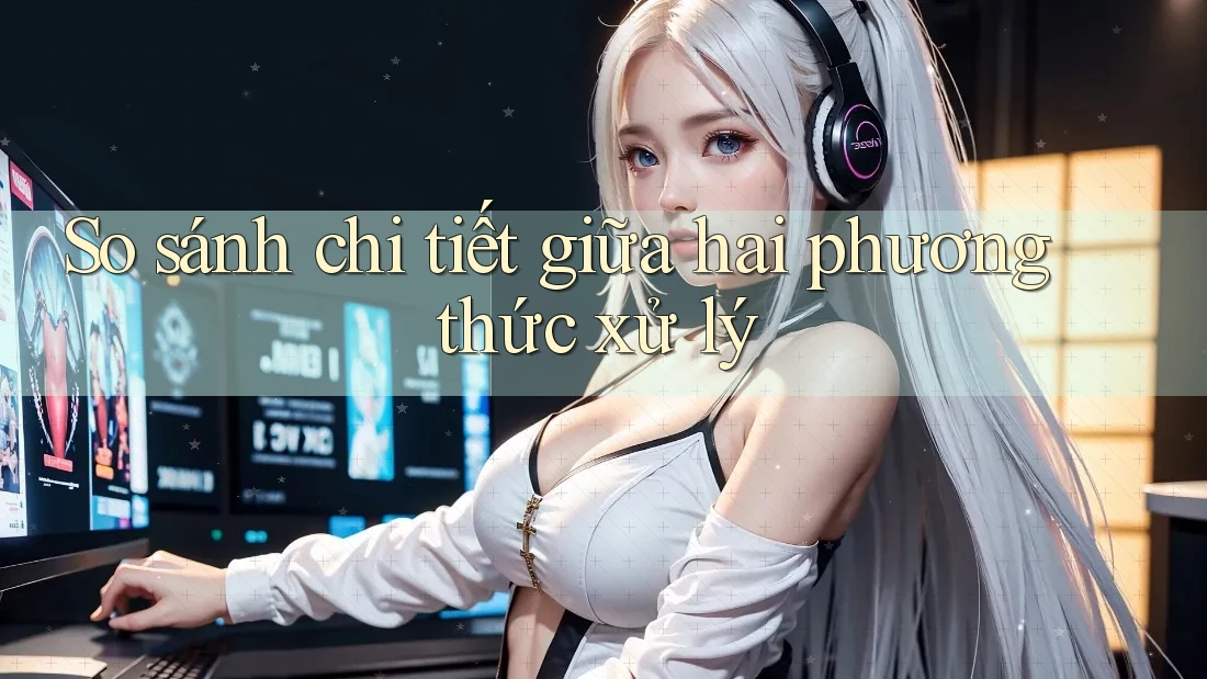 So sánh chi tiết giữa hai phương thức xử lý