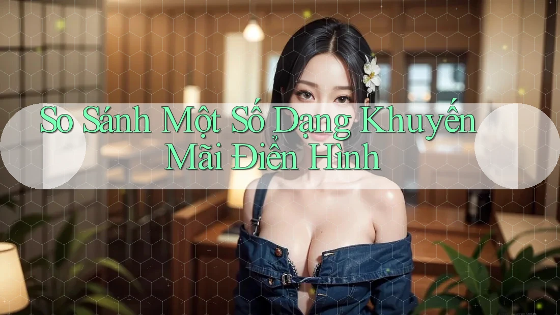 So Sánh Một Số Dạng Khuyến Mãi Điển Hình So Sánh Một Số Dạng Khuyến Mãi Điển Hình