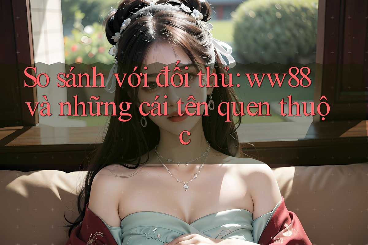So sánh với đối thủ: ww88 và những cái tên quen thuộc