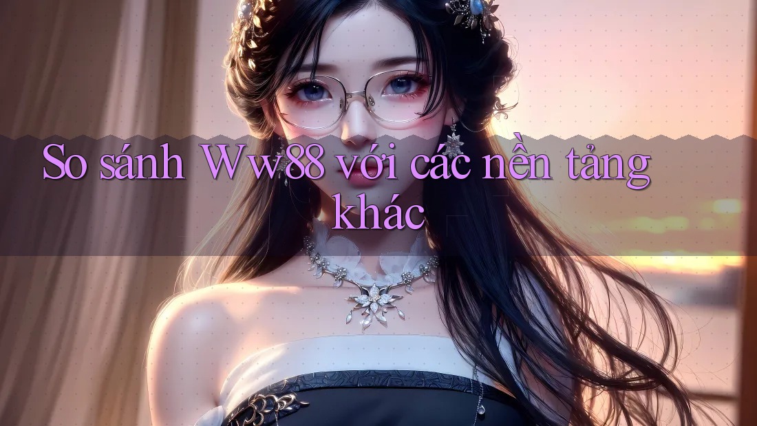 So sánh ww88 với các nền tảng khác So sánh ww88 với các nền tảng khác