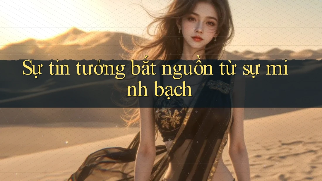 Sự tin tưởng bắt nguồn từ sự minh bạch Sự tin tưởng bắt nguồn từ sự minh bạch