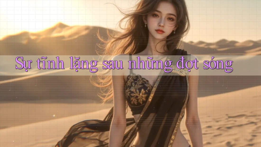 Sự tĩnh lặng sau những đợt sóng Sự tĩnh lặng sau những đợt sóng