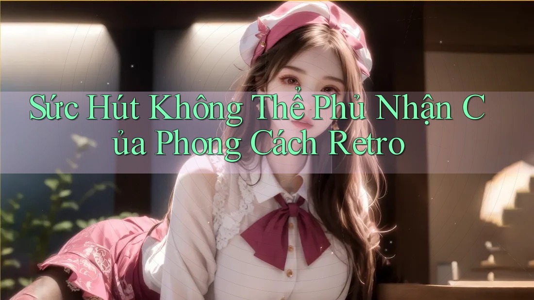 Sức Hút Không Thể Phủ Nhận Của Phong Cách Retro