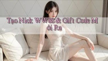 tạo nick ww88 gift code mới ra