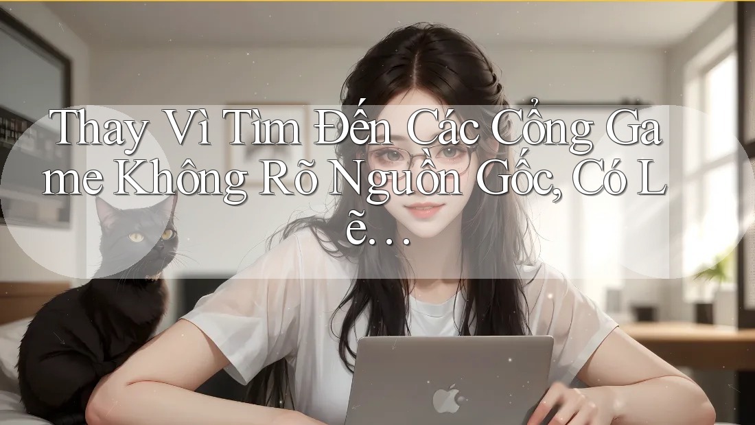 Thay Vì Tìm Đến Các Cổng Game Không Rõ Nguồn Gốc, Có Lẽ…