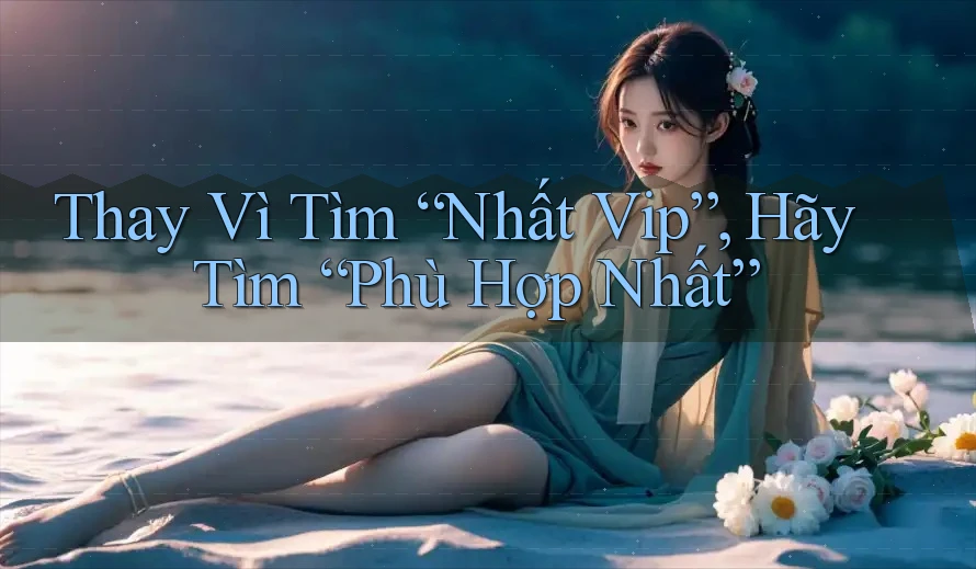 Thay Vì Tìm “Nhất Vip”, Hãy Tìm “Phù Hợp Nhất” Thay Vì Tìm “Nhất Vip”, Hãy Tìm “Phù Hợp Nhất”