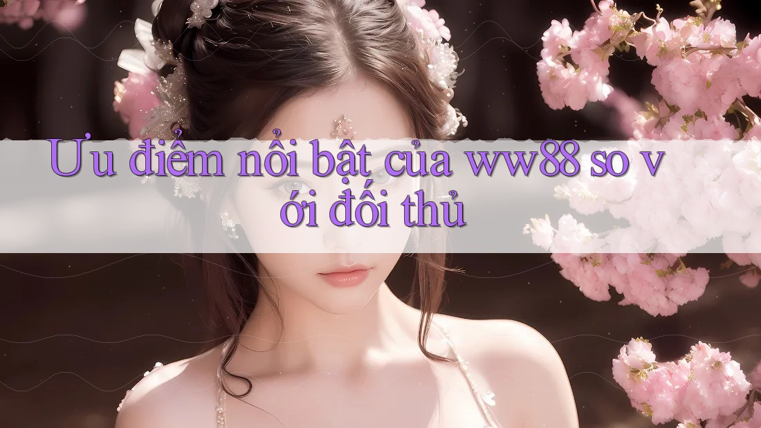 Ưu điểm nổi bật của ww88 so với đối thủ Ưu điểm nổi bật của ww88 so với đối thủ