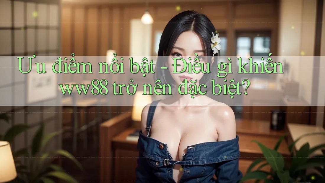 Ưu điểm nổi bật - Điều gì khiến ww88 trở nên đặc biệt?