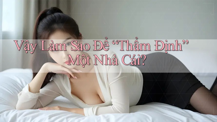 Vậy Làm Sao Để “Thẩm Định” Một Nhà Cái?