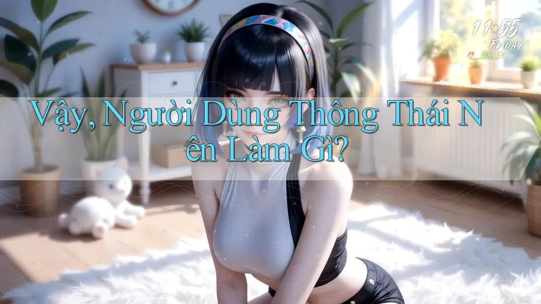 Vậy, Người Dùng Thông Thái Nên Làm Gì?