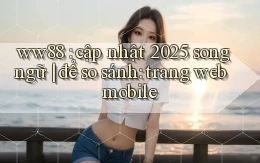 ww88 cập nhật 2025 song ngữ để so sánh trang web mobile