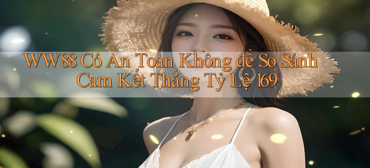 Ww88 có an toàn không để so sánh cam kết thắng tỷ lệ 169