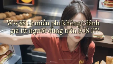 Ww88 có miễn phí không đánh giá từ người dùng trên iOS 17