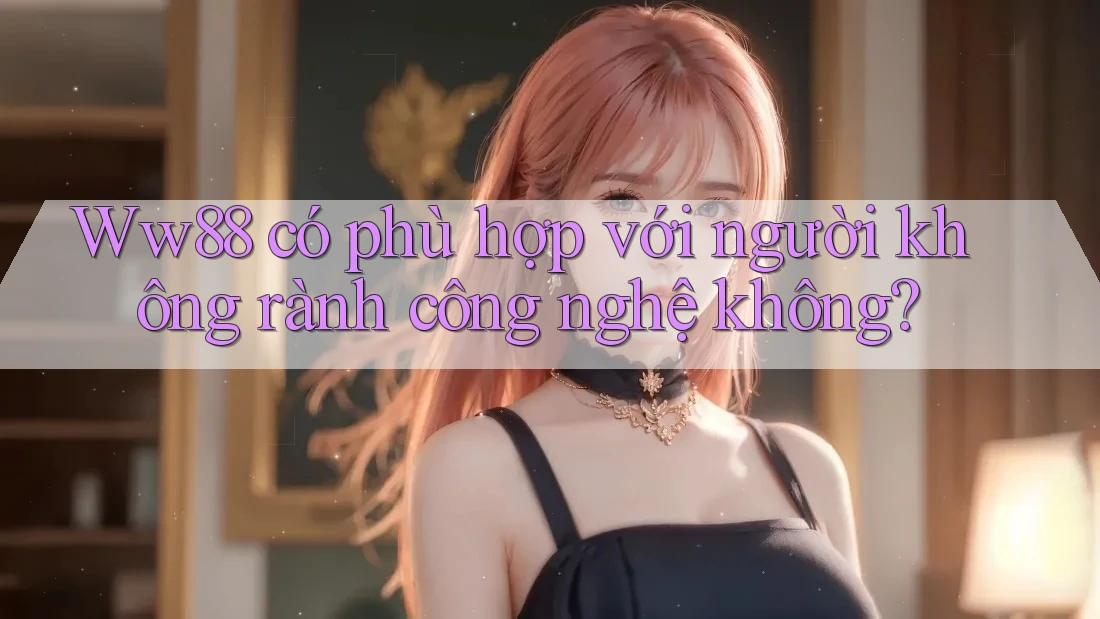 Ww88 có phù hợp với người không rành công nghệ không?