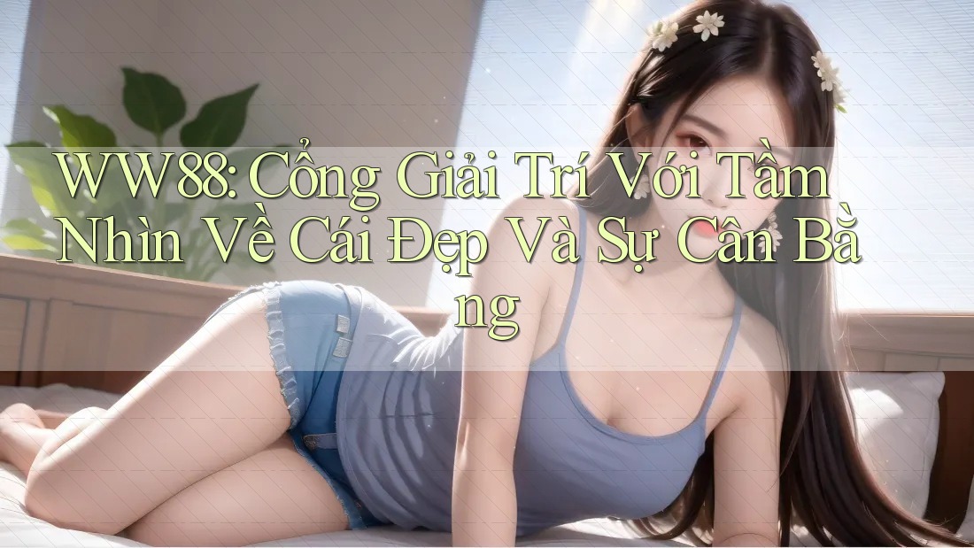 WW88: Cổng Giải Trí Với Tầm Nhìn Về Cái Đẹp Và Sự Cân Bằng WW88: Cổng Giải Trí Với Tầm Nhìn Về Cái Đẹp Và Sự Cân Bằng