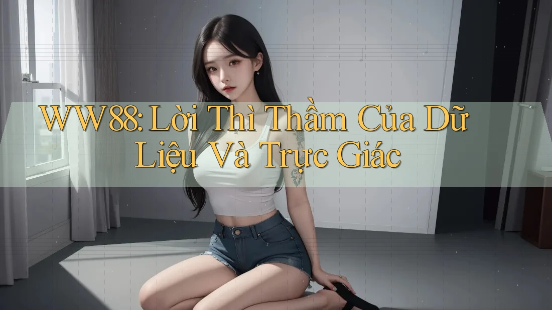 WW88: Lời Thì Thầm Của Dữ Liệu Và Trực Giác WW88: Lời Thì Thầm Của Dữ Liệu Và Trực Giác