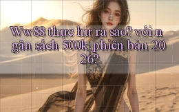 Ww88 thực hư ra sao với ngân sách 500k phiên bản 2026