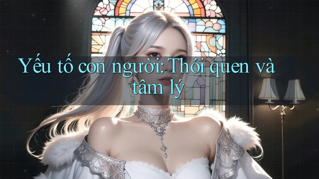 Yếu tố con người: Thói quen và tâm lý Yếu tố con người: Thói quen và tâm lý